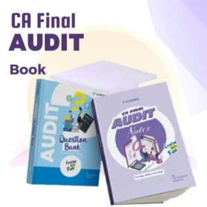 CA Final Audit Notes and Question Bank Combo (New Scheme) By CA Shubham Keswani Applicable May & Nov 2024