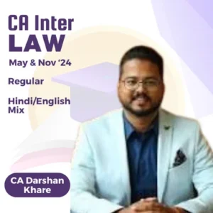 CA Inter Law Full Course By CA Darshan Khare