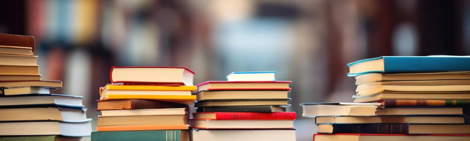 stack-books-with-library-scene